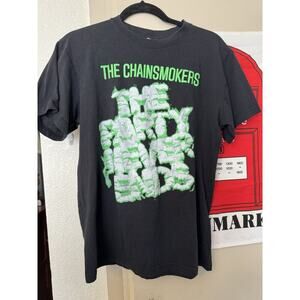 Filo Chainsmokers Concert Tee Shirt Large Oct. 28 2023 Mountain View Shoreline